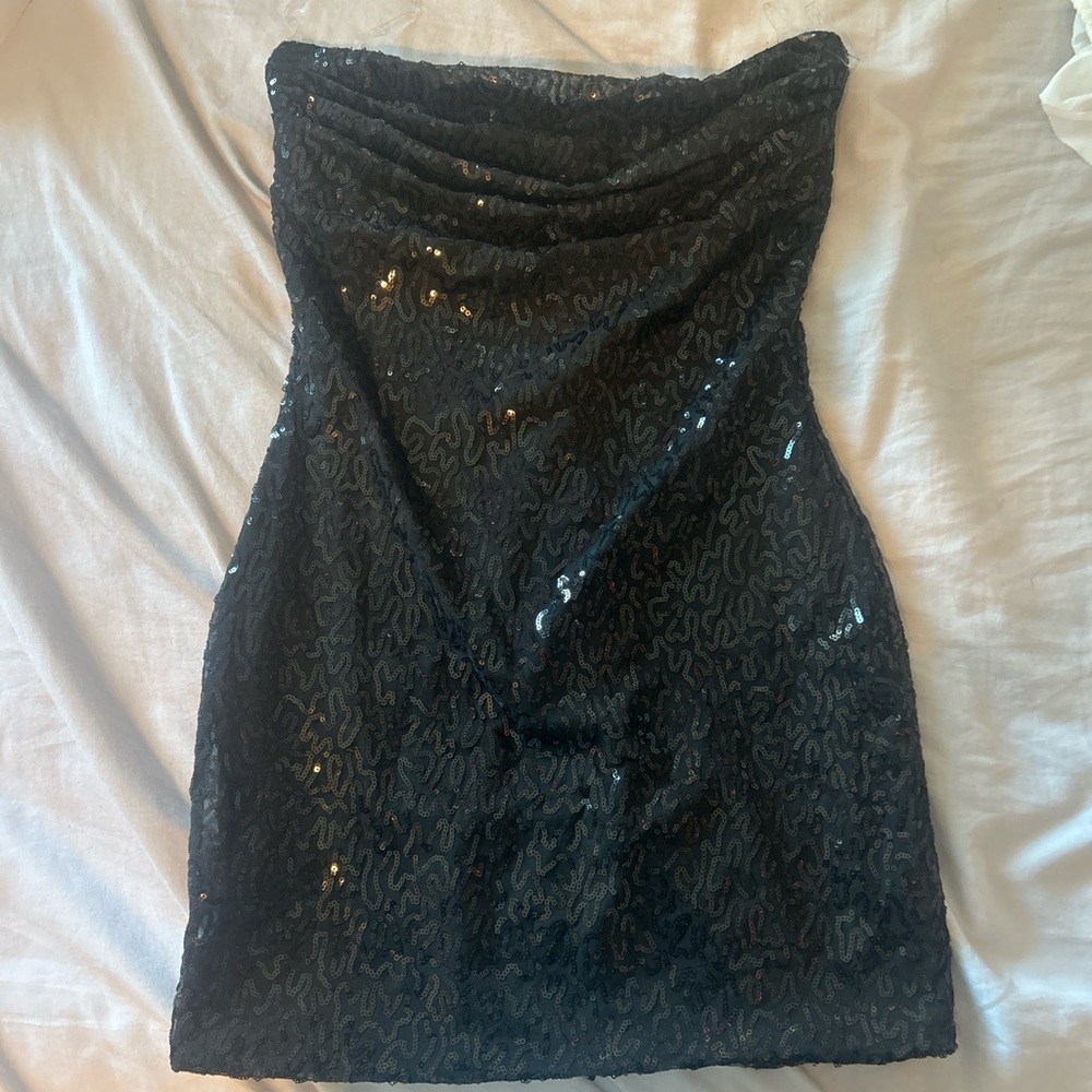 Windsor Black Sequin Embellished Top